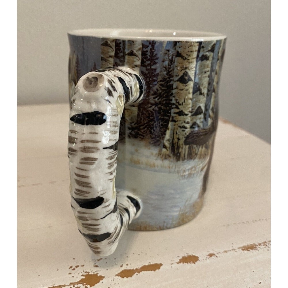 Rivers Edge 3D Wolf Cynthie Fisher Coffee Mug Cup Used - Picture 4 of 11